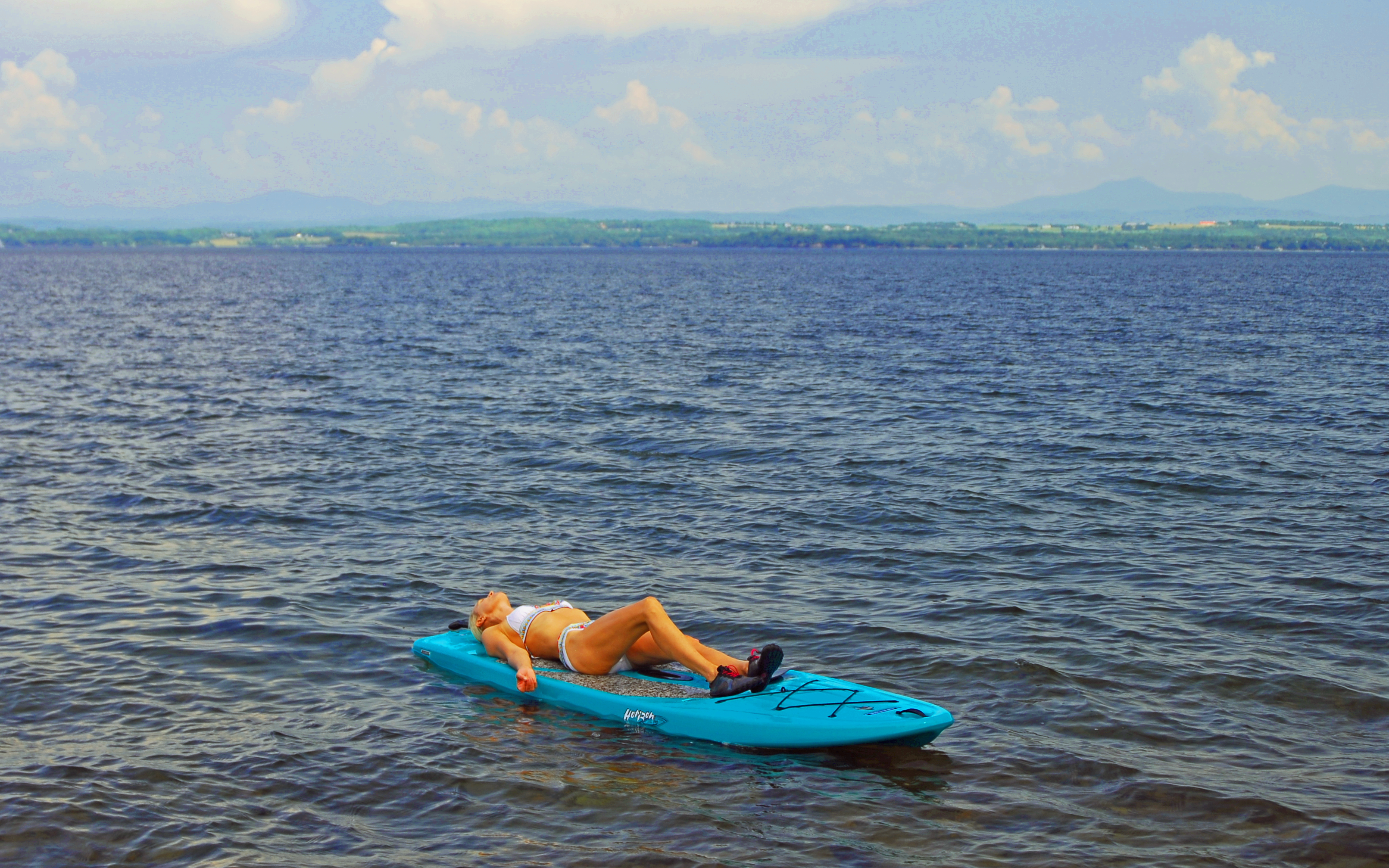 Lake Champlain is an idyllic place to unwind.